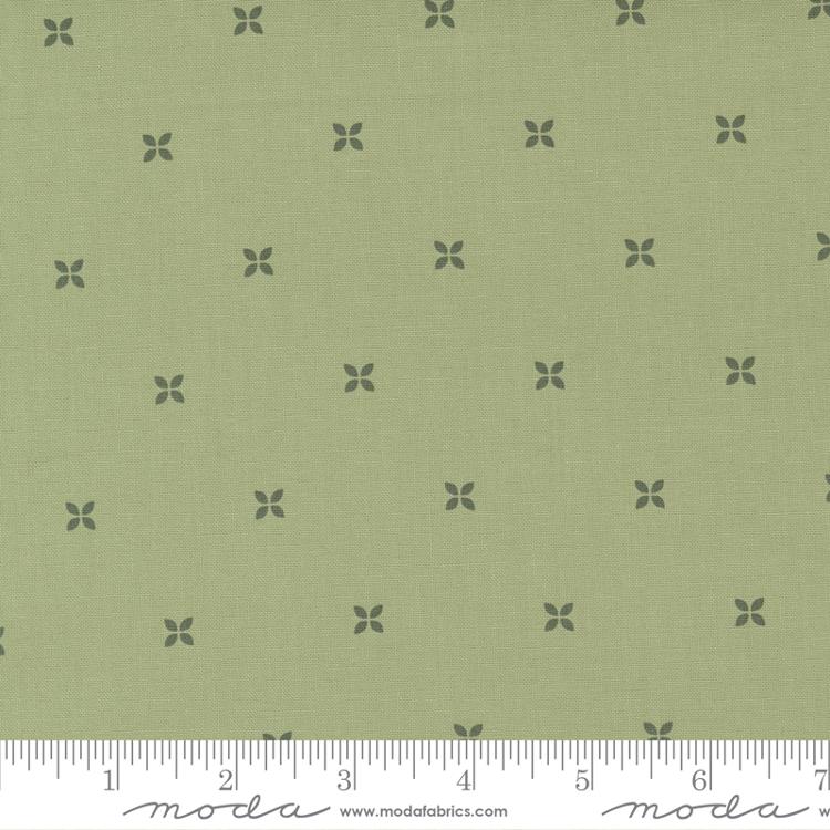 Sunnyside Nesting Moss | Camille Roskelley | Moda Fabrics | 55282 16 | Sold in 1/2 Yd