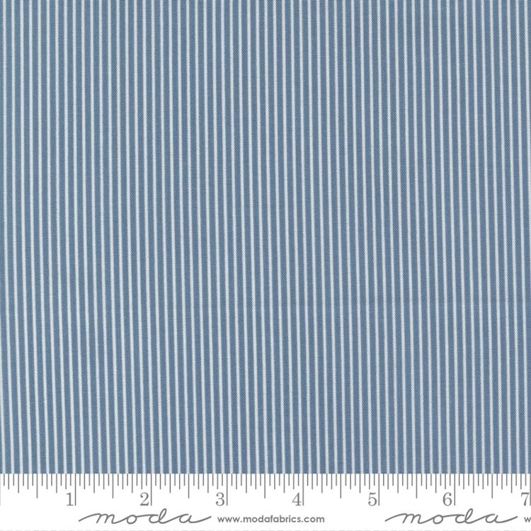 Sunnyside Stripes Lakeside | Camille Roskelley | Moda Fabrics | 55287 14 | Sold in 1/2 Yd