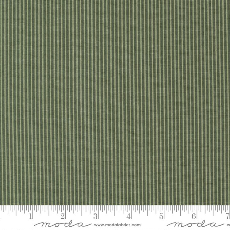 Sunnyside Stripes Olive | Camille Roskelley | Moda Fabrics | 55287 17 | Sold in 1/2 Yd