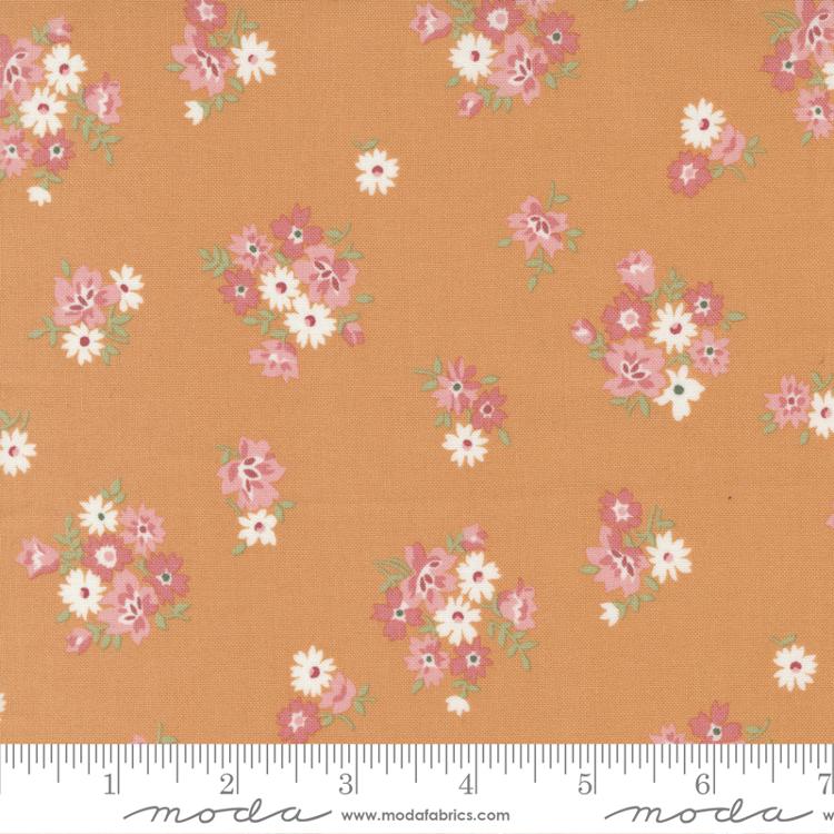 Sunnyside Fresh Cuts Apricot | Camille Roskelley | Moda Fabrics | 55288 18 | Sold in 1/2 Yd