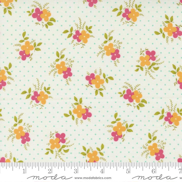 Flower Power Cloud | Maureen McCormick | Moda Fabrics | 33713 11 | Sold in 1/2 Yd