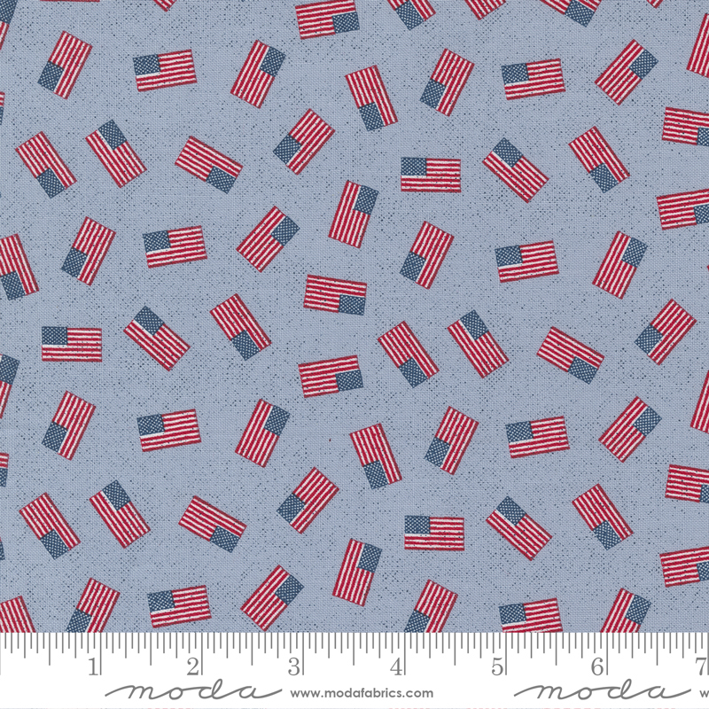 Stateside Flag Sky | Sweetwater | Moda Fabrics | 55612 12 | Sold in 1/2 Yd