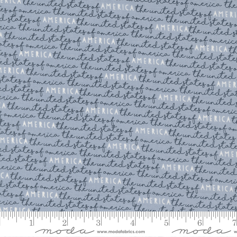 Stateside America Sky | Sweetwater | Moda Fabrics | 55613 22 | Sold in 1/2 Yd