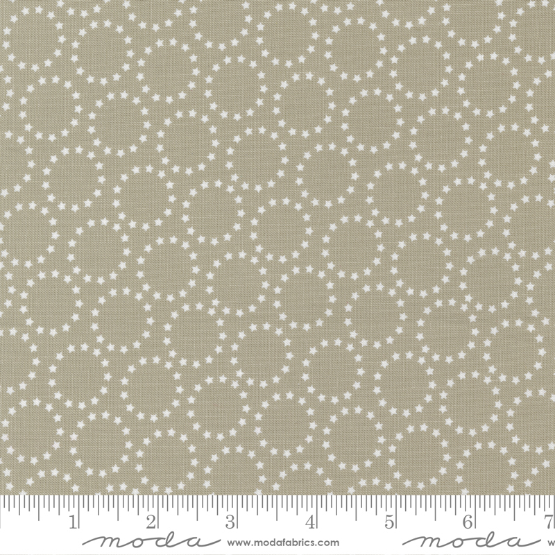 Stateside Stars Taupe | Sweetwater | Moda Fabrics | 55615 25 | Sold in 1/2 Yd