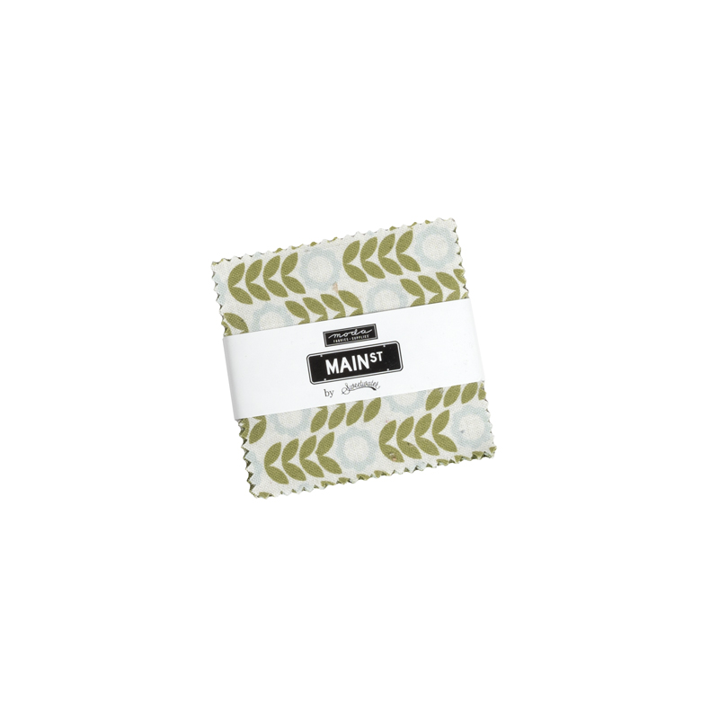Main Street Mini Charm Pack | Sweetwater | Moda Fabrics | 55640MC | Sold As A Bundle