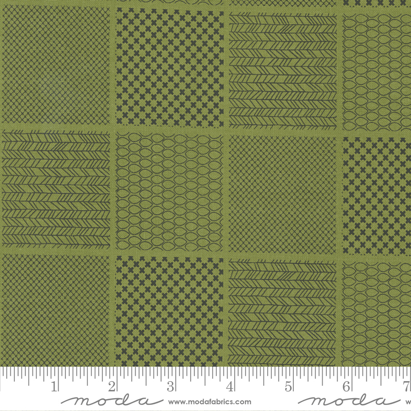 Main Street City Block Grass | Sweetwater | Moda Fabrics | 55642 13 | Sold in 1/2 Yd