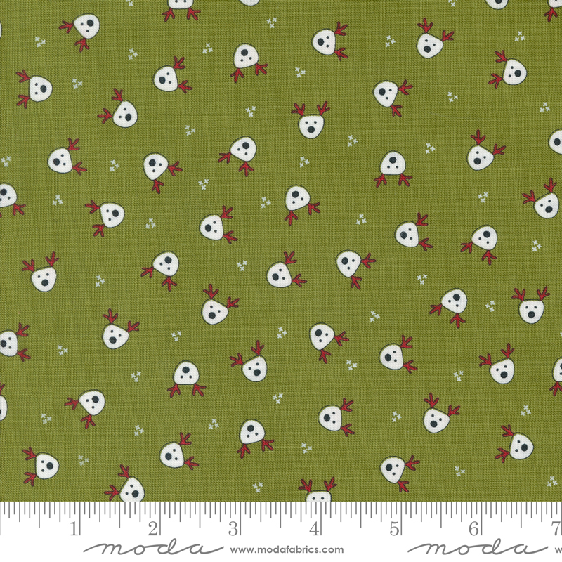 On Dasher Dasher Pine | Sweetwater | Moda Fabrics | 55661 13 | Sold in 1/2 Yd