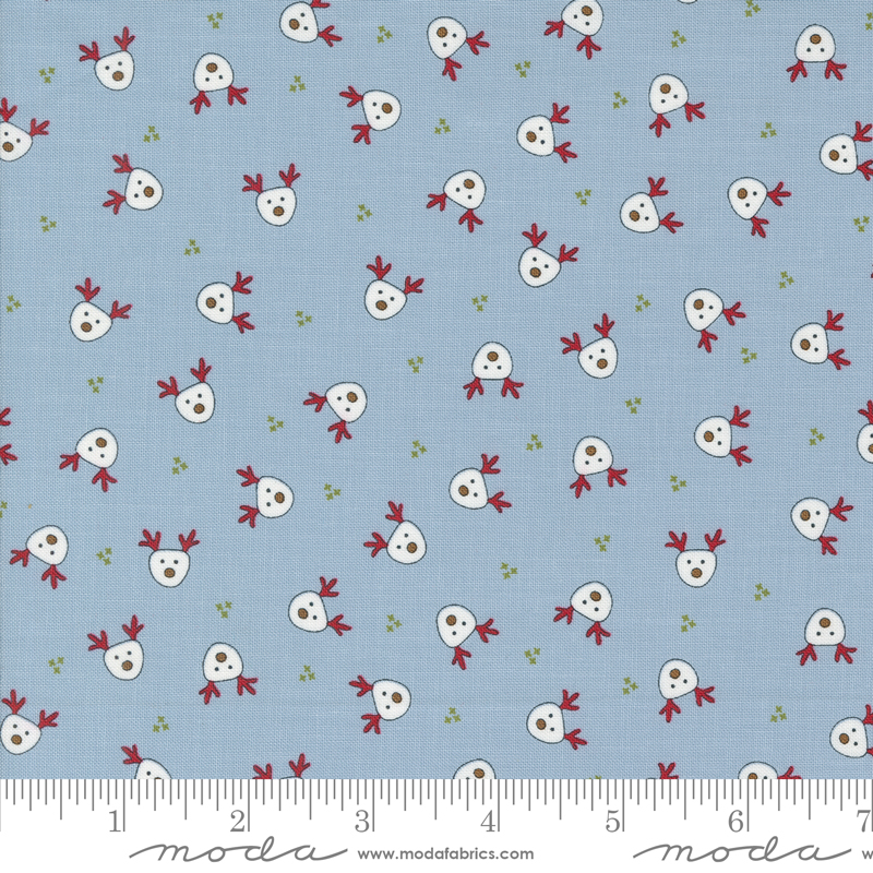 On Dasher Dasher Frost | Sweetwater | Moda Fabrics | 55661 14 | Sold in 1/2 Yd