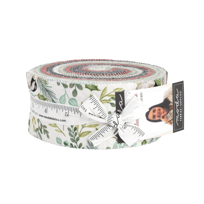 Holidays at Home Jelly Roll | Deb Strain | Moda Fabrics | 56070JR | Sold as a Bundle