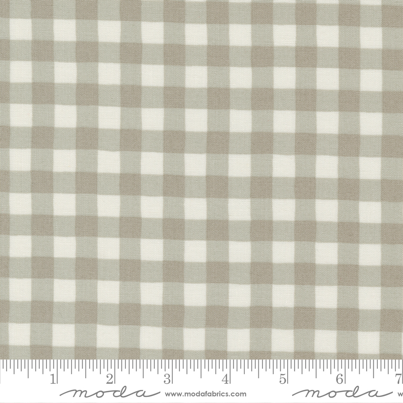 Holidays At Home Farmhouse Gingham Pebble Grey | Deb Strain | Moda Fabrics | 56078 16 | Sold in 1/2 Yd