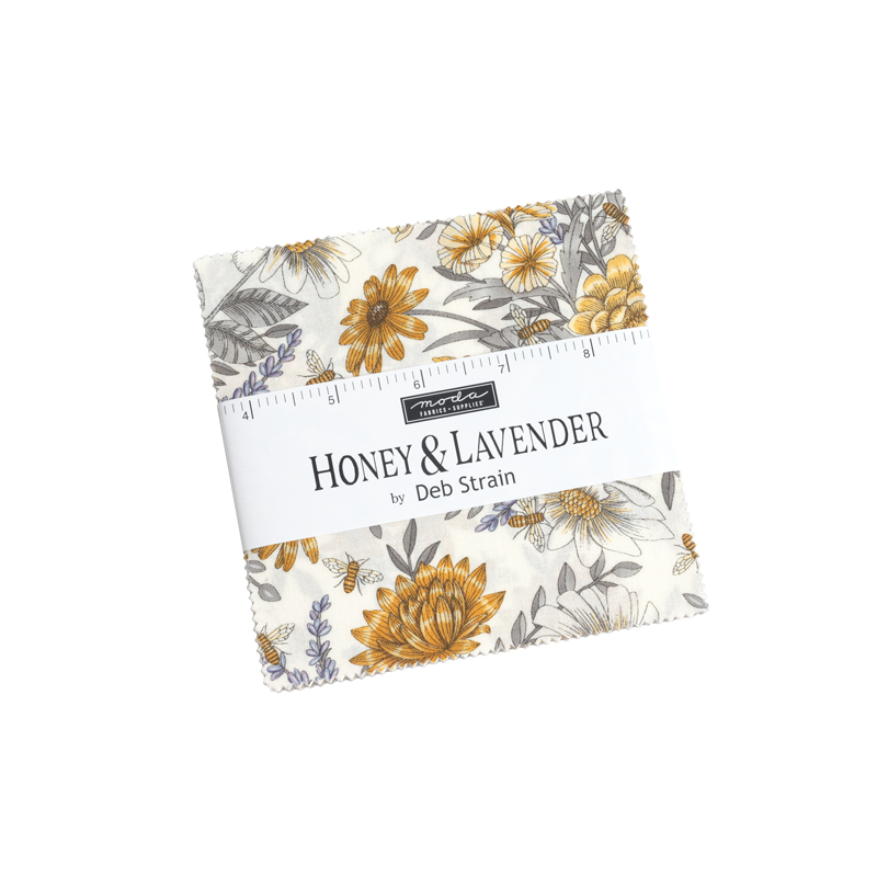 Honey and Lavender Charm Pack | Deb Strain | Moda Fabrics | 56080PP | Sold as a Bundle