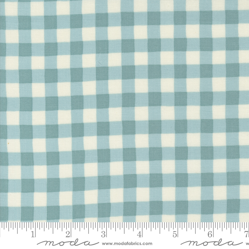 Willows Farm Farm House Gingham Sky | Deb Strain | Moda Fabrics | 56108 16 | Sold in 1/2 Yd