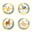 Willows Farm Panel Cloud 24"x44" | Deb Strain | Moda Fabrics | 56109 11 | Sold as a Panel