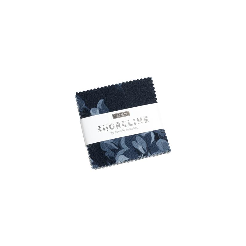 Shoreline Mini Charm Pack | Camille Roskelley | Moda Fabrics | 55300MC | Sold As A Bundle