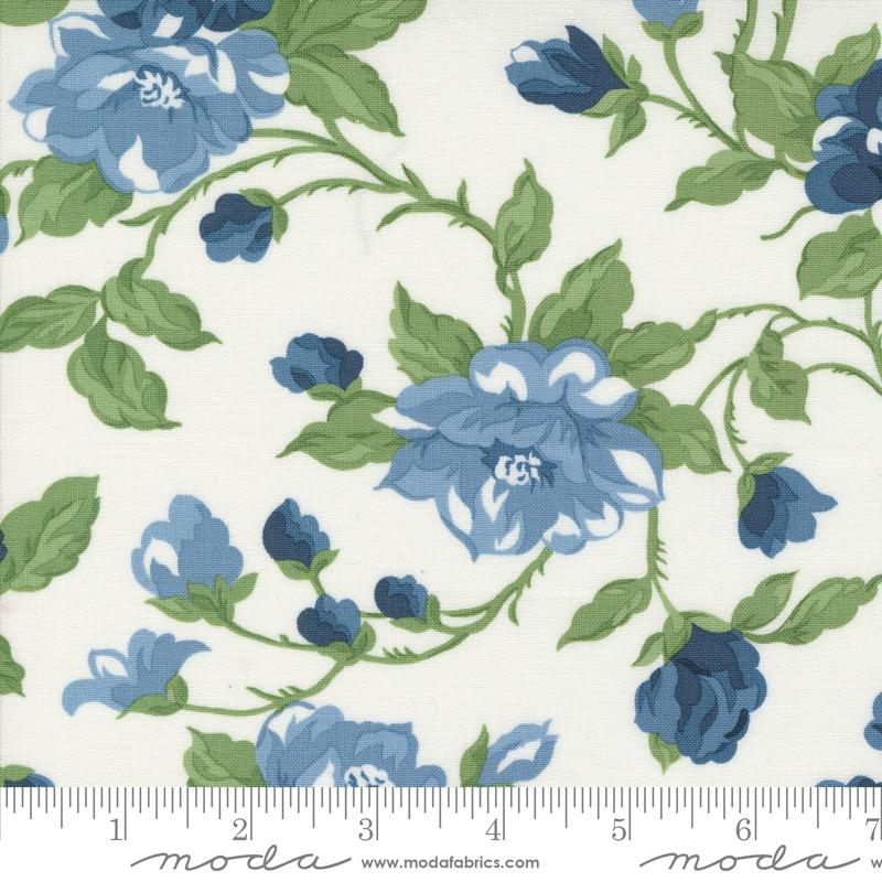 Shoreline Main Print Cream Multi | Camille Roskelley | Moda Fabrics | 55300 11 | Sold in 1/2 Yd