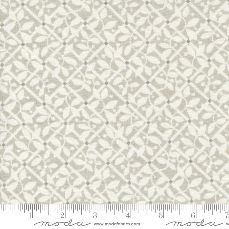 Shoreline Lattice Grey | Camille Roskelley | Moda Fabrics | 55303 16 | Sold in 1/2 Yd