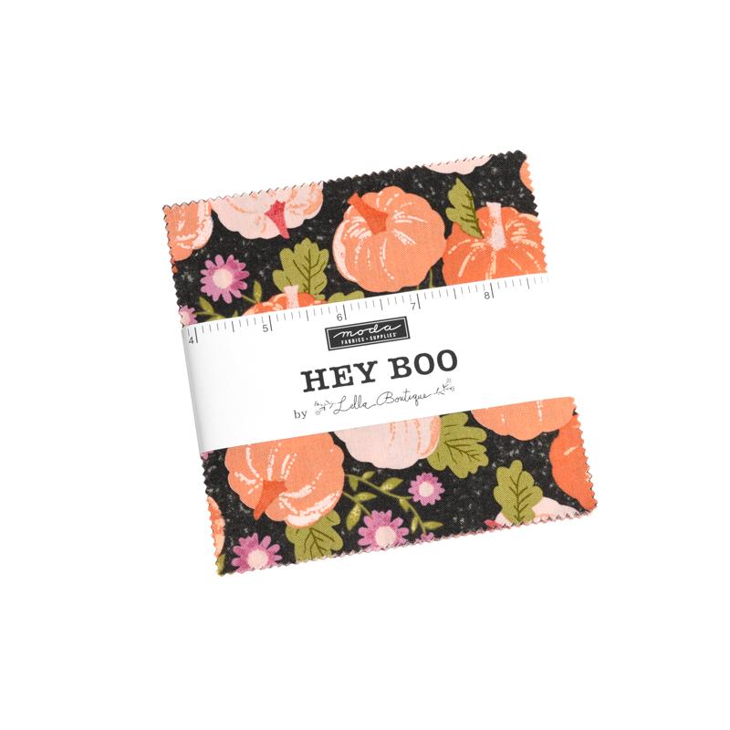 Hey Boo Charm Pack | Lella Boutique | Moda Fabrics | 5210PP | Sold As A Bundle