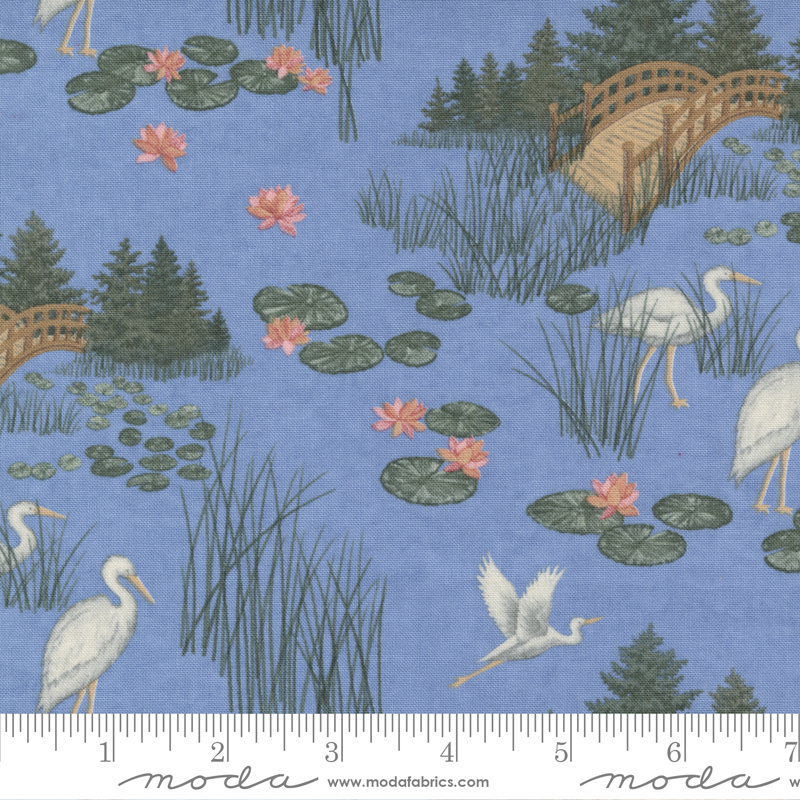 Watermarks Scenic Sky | Holly Taylor | Moda Fabrics | 6914 13 | Sold in 1/2 Yd