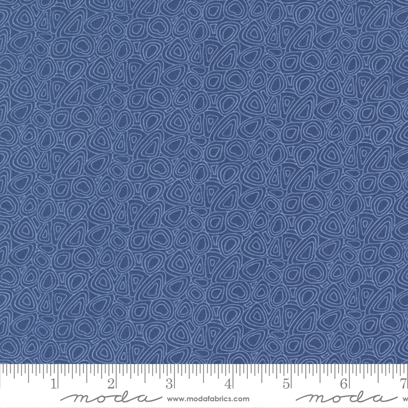 Watermarks Watermarks Indigo | Holly Taylor | Moda Fabrics | 6917 14 | Sold in 1/2 Yd