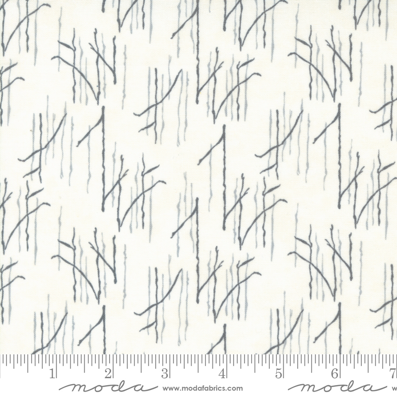 Silhouettes Grasses Cream | Holly Taylor | Moda Fabrics | 6932 16 | Sold in 1/2 Yd