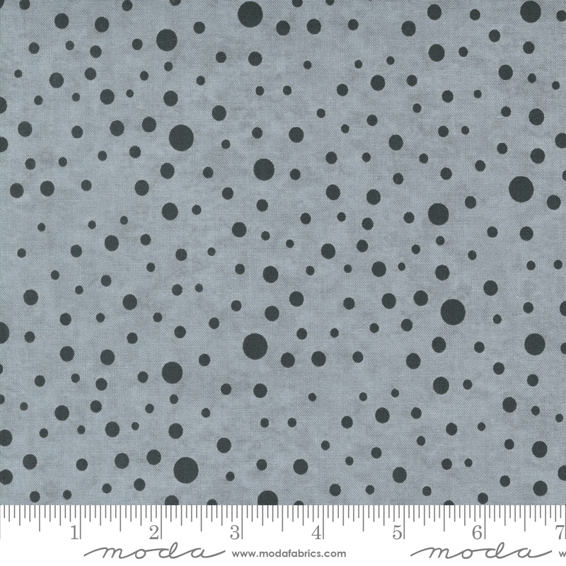 Silhouettes Multi Dots Shadow | Holly Taylor | Moda Fabrics | 6935 13 | Sold in 1/2 Yd