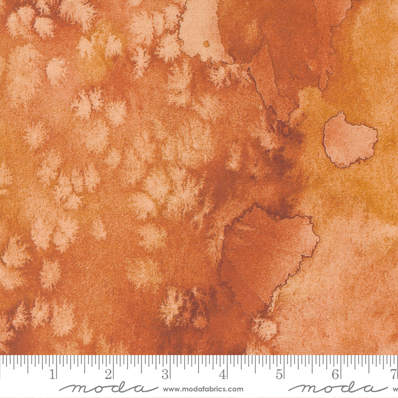 Desert Oasis Flow Red Ochre | Create Joy Project | Moda Fabrics | 8433 78 | Sold in 1/2 Yd