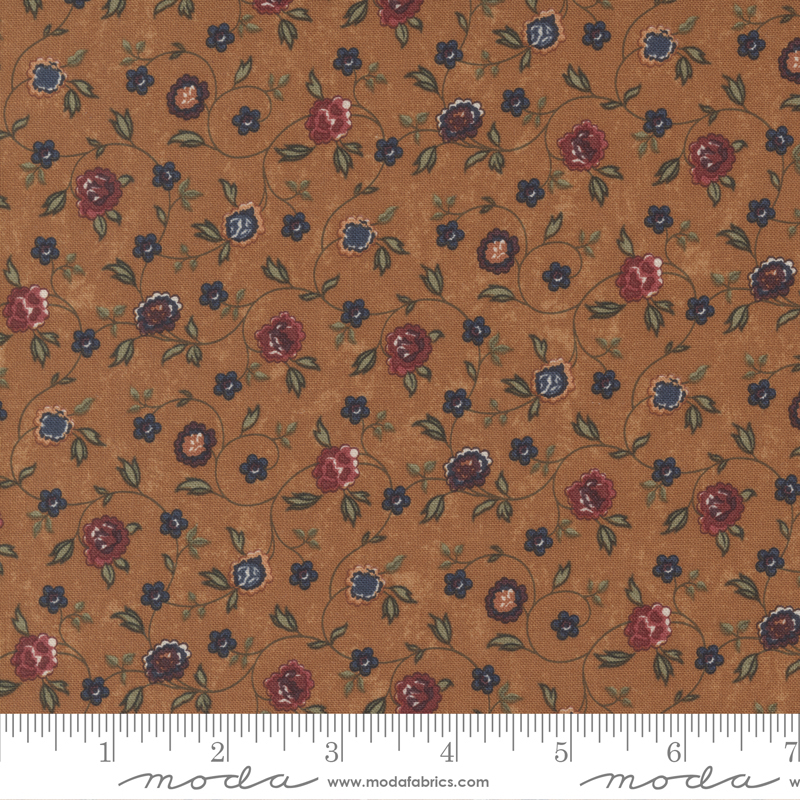 Daffodils Dragonflies Butterfly Vine Sunflower | Kansas Troubles Quilters | Moda Fabrics | 9701 12 | Sold in 1/2 Yd