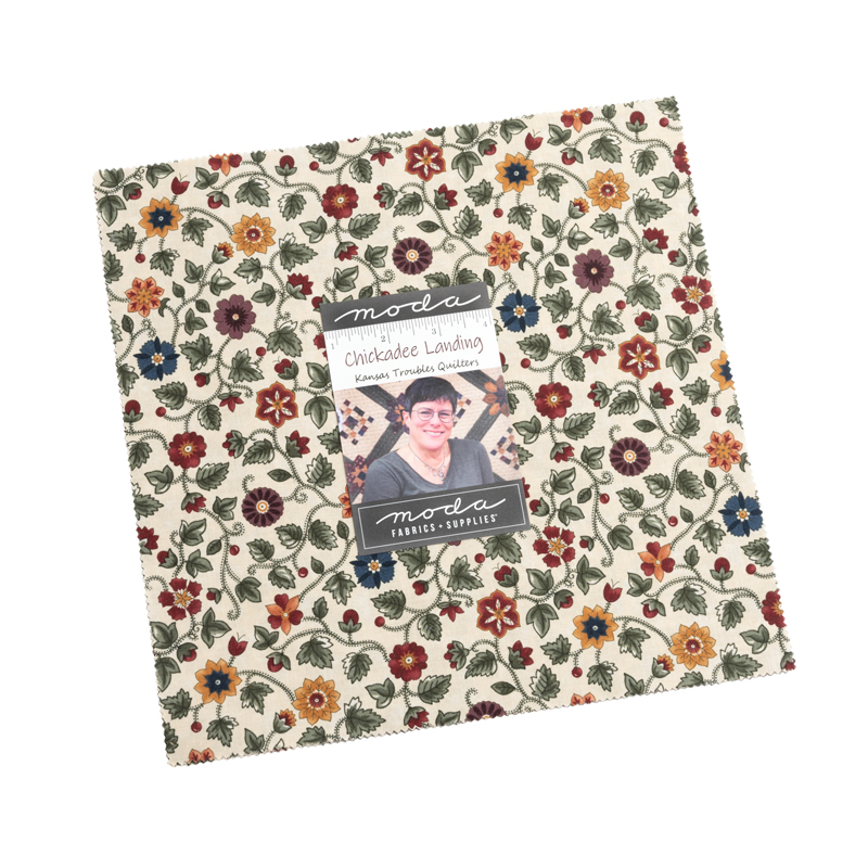 Chickadee Landing Layer Cake | Kansas Troubles Quilters | Moda Fabrics | 9740LC | Sold As A Bundle
