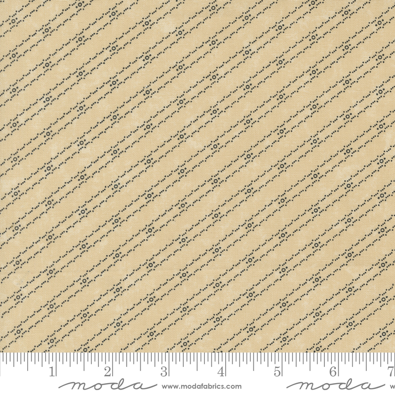 Blackbirds Nest Bird Tracks Tan | Kansas Troubles Quilters | Moda Fabrics | 9756 11 | Sold in 1/2 Yd