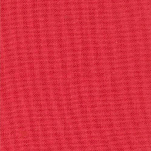 BETTYS RED Bella Solids | Moda Fabrics | 9900 123 | Sold in 1/2 Yds