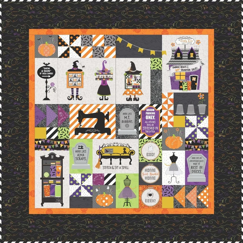 Candy Corn Quilt Kit | Maywood Studio | Kimberbell | KIT-MASHTH