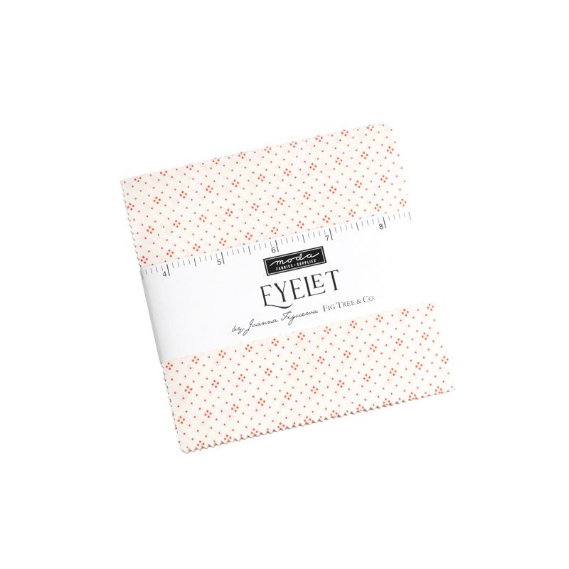 Eyelet Charm Pack | Fig Tree & Co. | Moda Fabrics | 20488PP | Sold as a Bundle