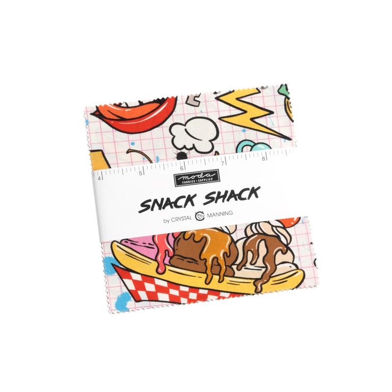 Snack Shack Charm Pack | Crystal Manning | Moda Fabrics | 11940PP | Sold As A Bundle