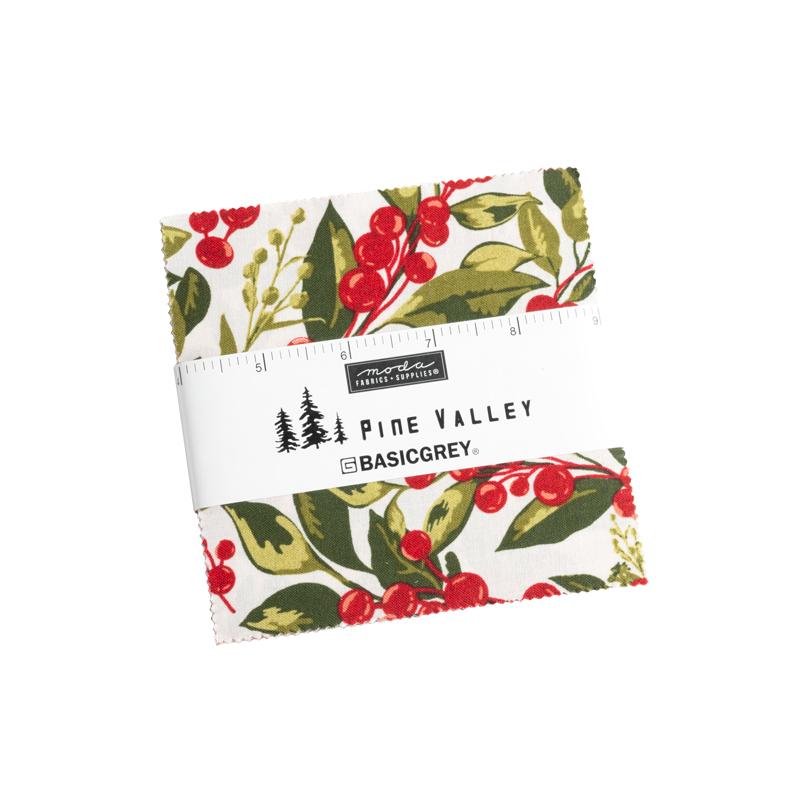 Pine Valley Charm Pack | BasicGrey | Moda Fabrics | 30740PP | Sold as a Bundle
