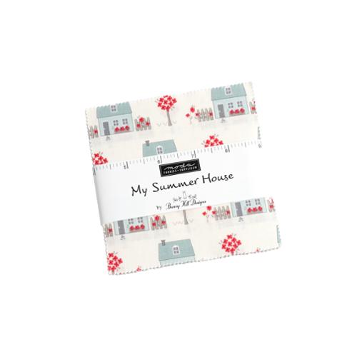 My Summer House Charm Pack | Bunny Hill Designs | Moda Fabrics | 3040PP | Sold As A Bundle