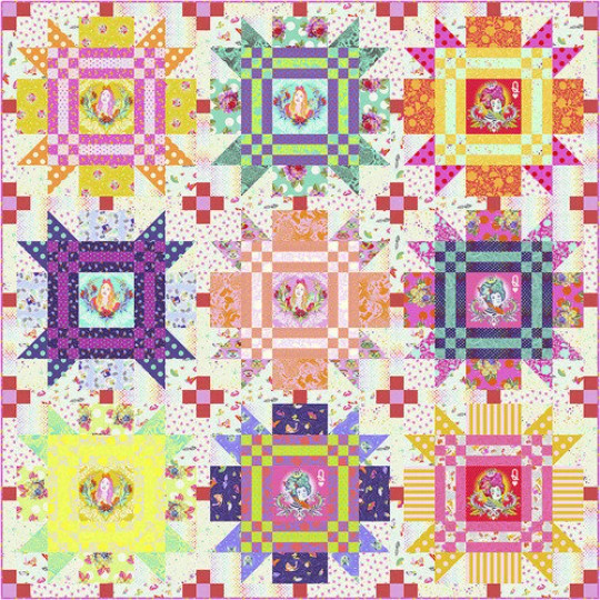 Checkmate Quilt Kit | Free Spirit Fabrics | Tula Pink | KITQTTP.CHECKMATE
