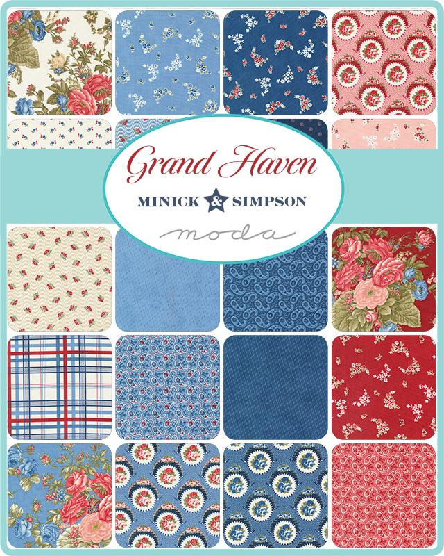 Grand Haven Charm Pack | Minick & Simpson | Moda Fabrics | 14980PP | Sold As A Bundle