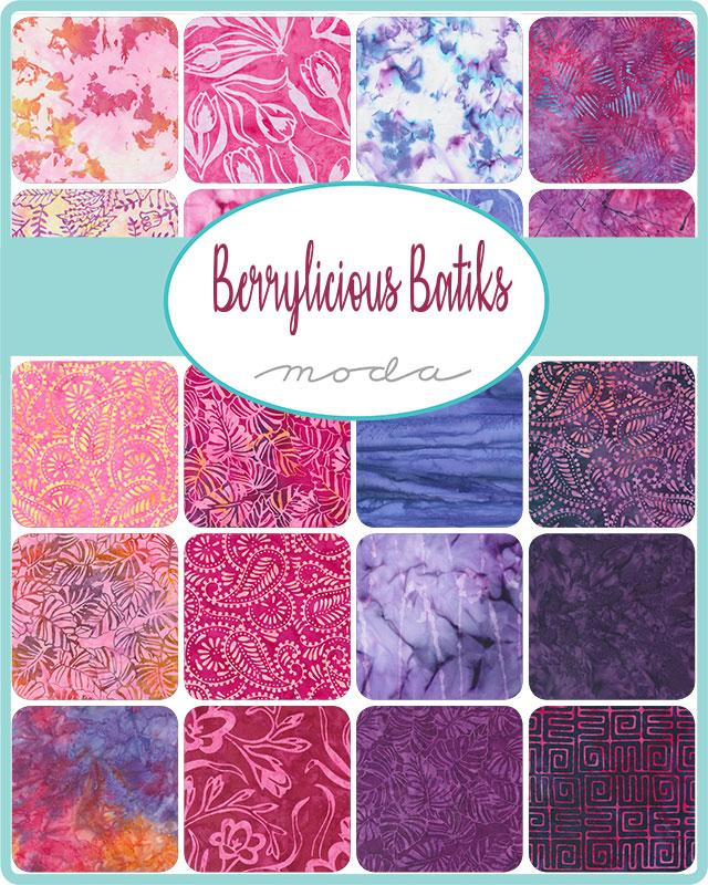 Berrylicious Charm Pack | Moda | Moda Fabrics | 4368PP| Sold As A Bundle
