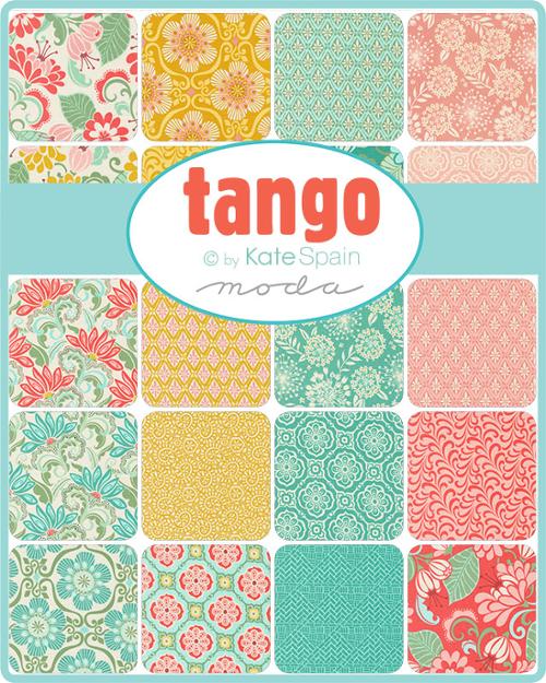 Tango Mini Charm Pack | Kate Spain | Moda Fabrics | 27330MC | Sold as a Bundle