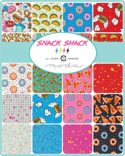Snack Shack Charm Pack | Crystal Manning | Moda Fabrics | 11940PP | Sold As A Bundle