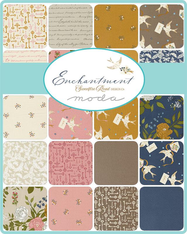 Enchantment Charm Pack | Sweetfire Road | Moda Fabrics | 43170PP | Sold As A Bundle