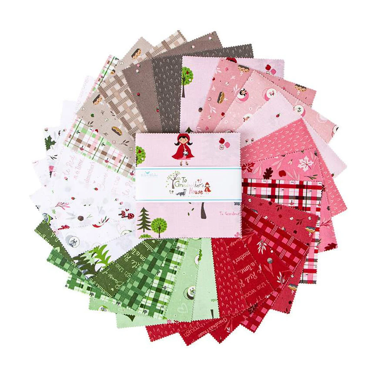 To Grandmother's House Fat Quarter Bundle | Jennifer Long | Riley Blake Designs | FQ-14370-27 | Sold As A Bundle