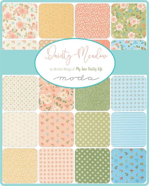 Dainty Meadow Fat Quarter Bundle | Heather Briggs | Moda Fabrics | 31740AB | Sold As A Bundle