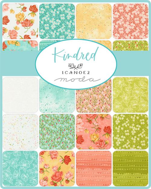 Kindred Fat Quarter Bundle | 1 Canoe 2 | Moda Fabrics | 36070AB | Sold As A Bundle