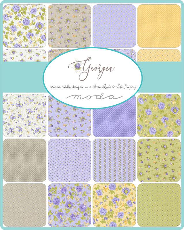 Georgia Fat Quarter Bundle | Brenda Riddle of Acorn Quilts | Moda Fabrics | 18770AB | Sold as a Bundle
