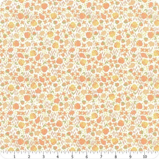 Cozy Up Cloud Cinnamon Scattered | Corey Yoder | Moda Fabrics | 29122 11 | Sold in 1/2 Yds