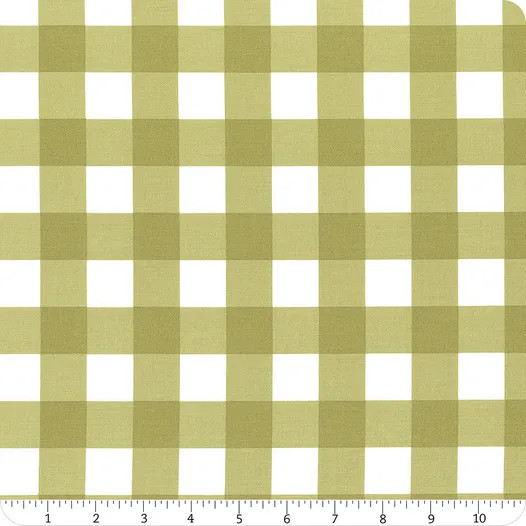 Cozy Up Moss Check | Corey Yoder | Moda Fabrics | 29125 15 | Sold in 1/2 Yds