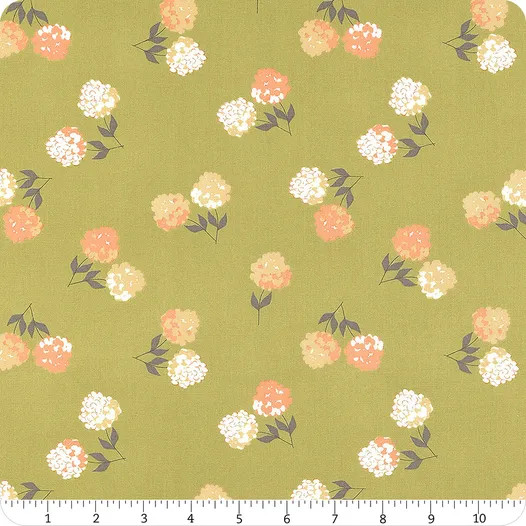Cozy Up Moss Clover | Corey Yoder | Moda Fabrics | 29121 15 | Sold in 1/2 Yds