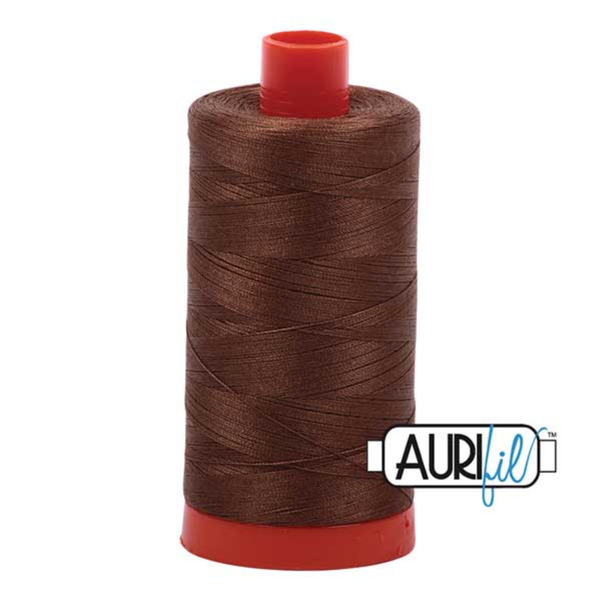 Dark Antique Gold | Aurifil Cotton Mako Thread | 50wt 1300m MK50-2372