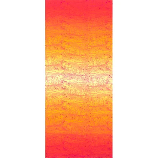 Daydreamer Little Fluffy Clouds Mango | Tula Pink | Free Spirit Fabrics | PWTP177.MANGO | Sold in 1/2 Yds